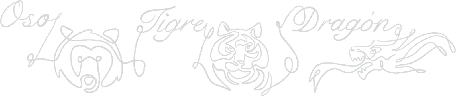 Oso, Tigre, Dragón